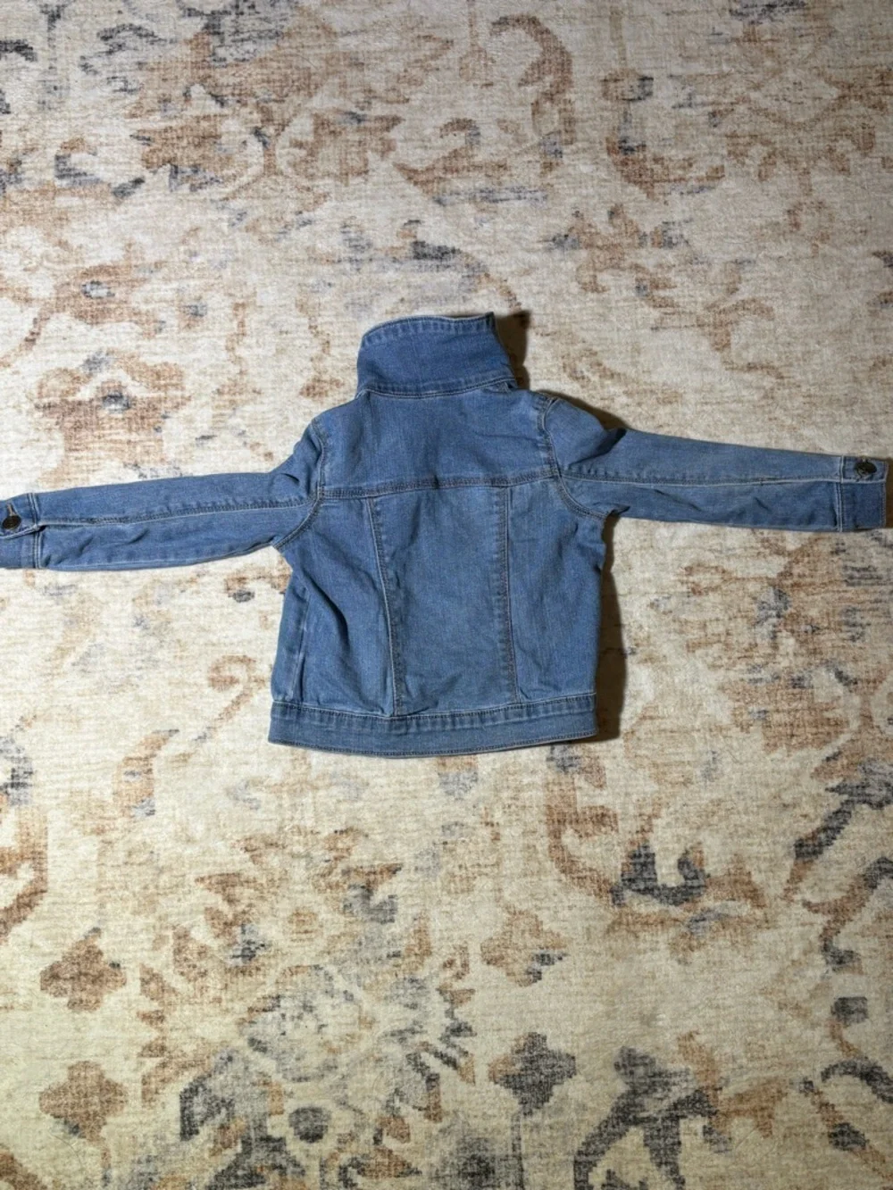 🧸 Kids Denim Blue Carters Jean Jacket Cotton 3T GUC Toddler